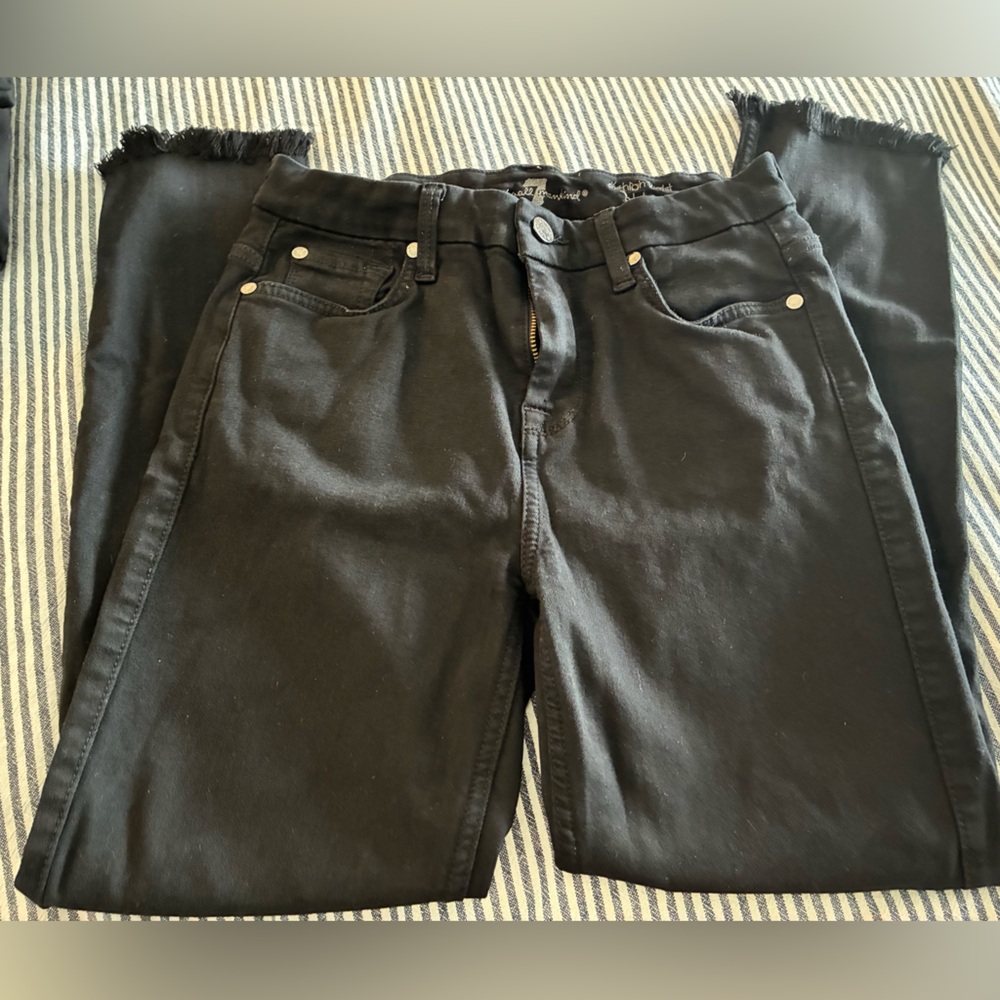 Black skinny jeans Seven